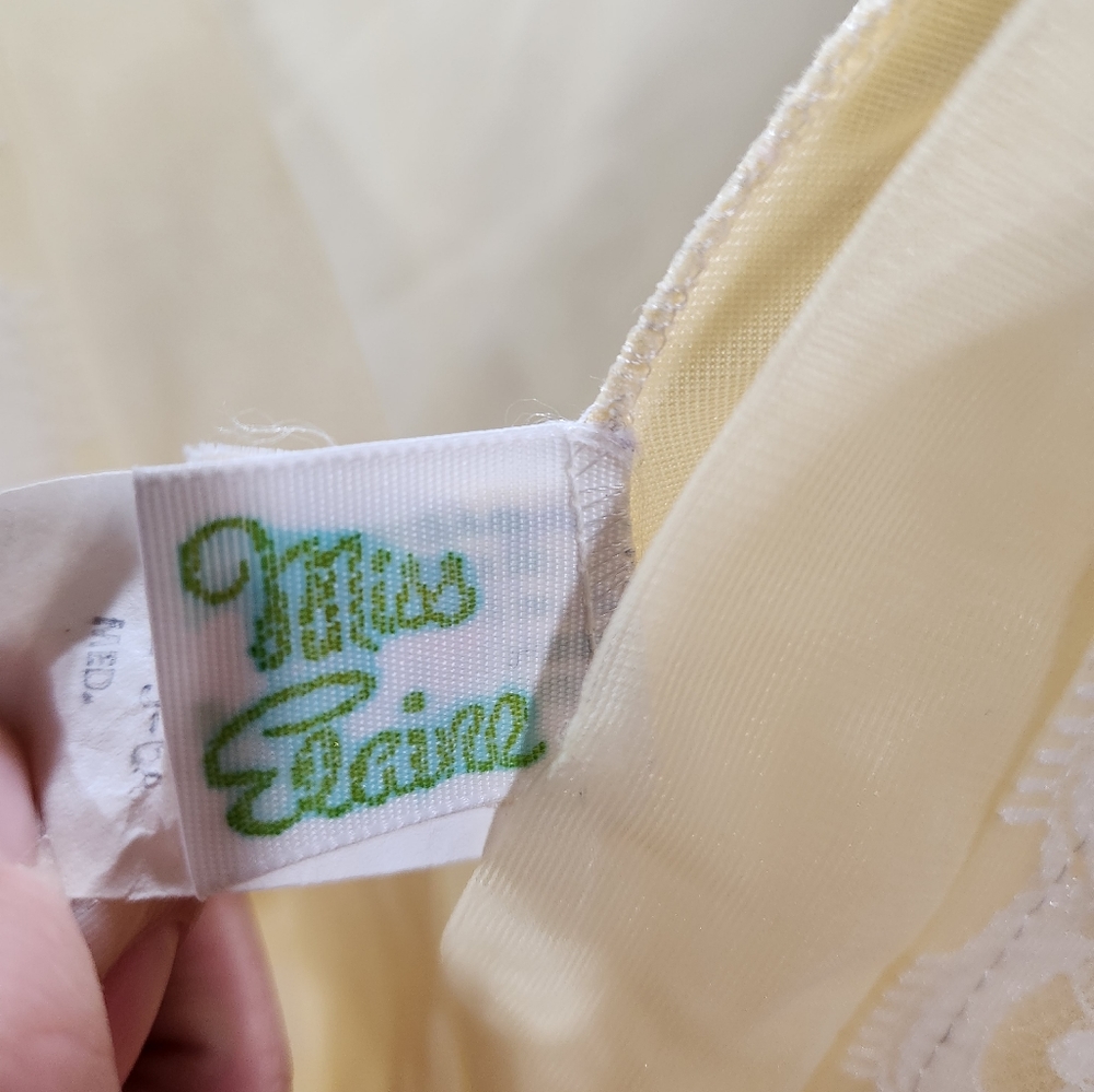 Miss Elaine Peignor Nightgown Madmen 50s 60s Night Set - Picture 9 of 12